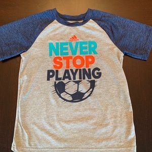 Boys adidas graphic tee